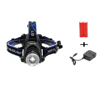 CHUANGLIANGZHE Rechargeable Headlight 2000Lm Powerful Led Hunting Headlamp Fishing Lamp Hunting Lantern 18650 Battery luminarias