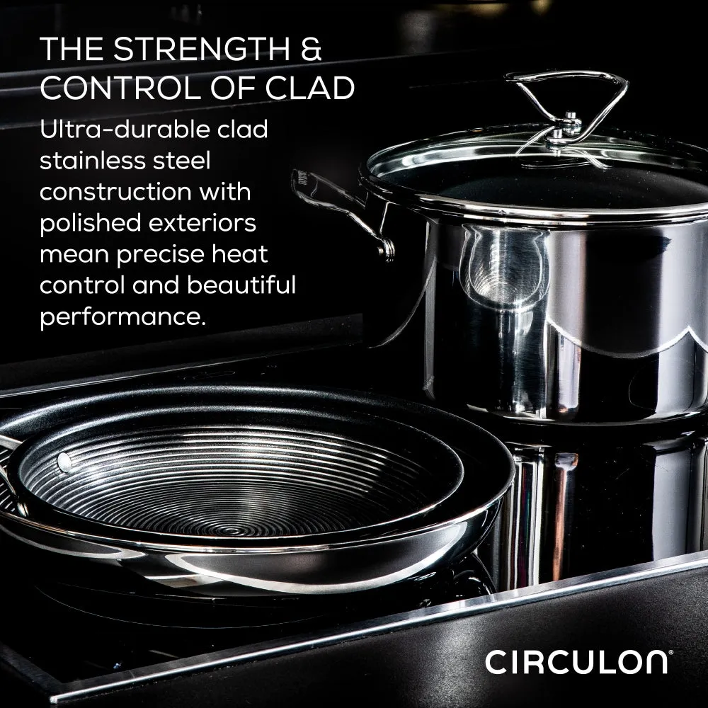 Circulon C-Series 26cm/7.6L Covered Stockpot