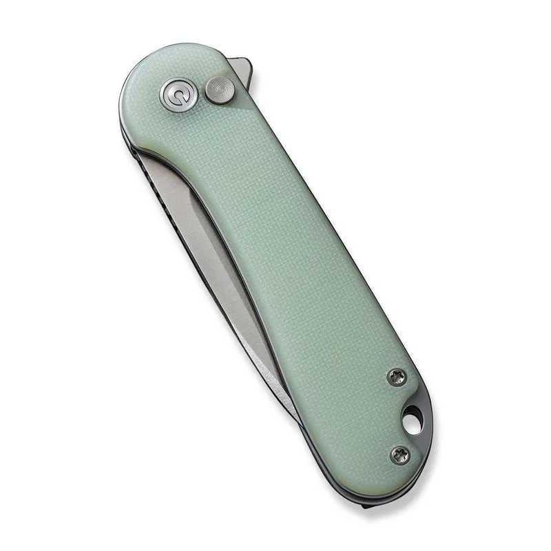 CIVIVI Button Lock Elementum II Pocket Knife G10 Handle