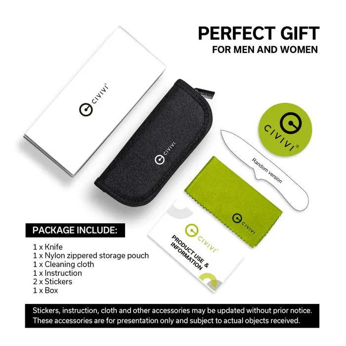 CIVIVI Sokeke Front Flipper & Thumb Stub Knife