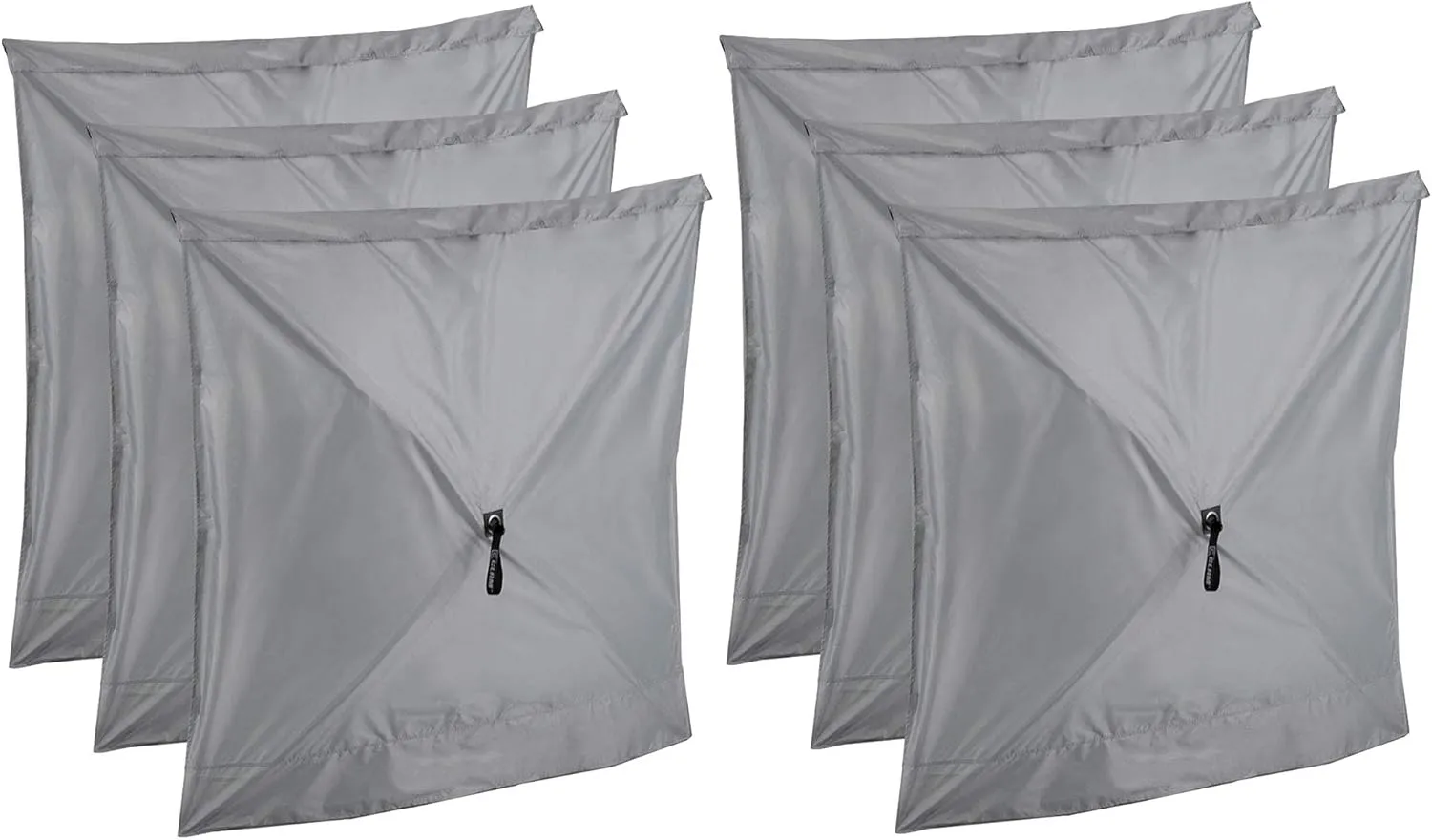 CLAM Quick Set Screen Hub Gray Fabric Wind & Sun Panels, Accessory Only (6 Pack)