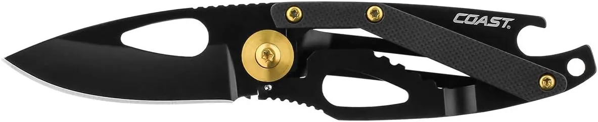 Coast® FX200 2 in. Stainless Steel Blade Pocket Knife with Money Clip