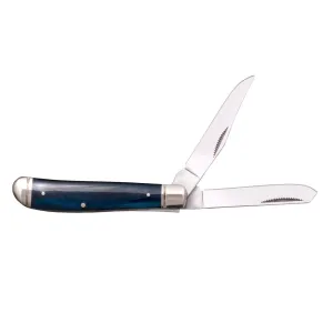 Cold Steel CSFLMTRPRB Trapper Mini 2.60/2.70 Folding Clip/Spey Plain 3Cr13MoV