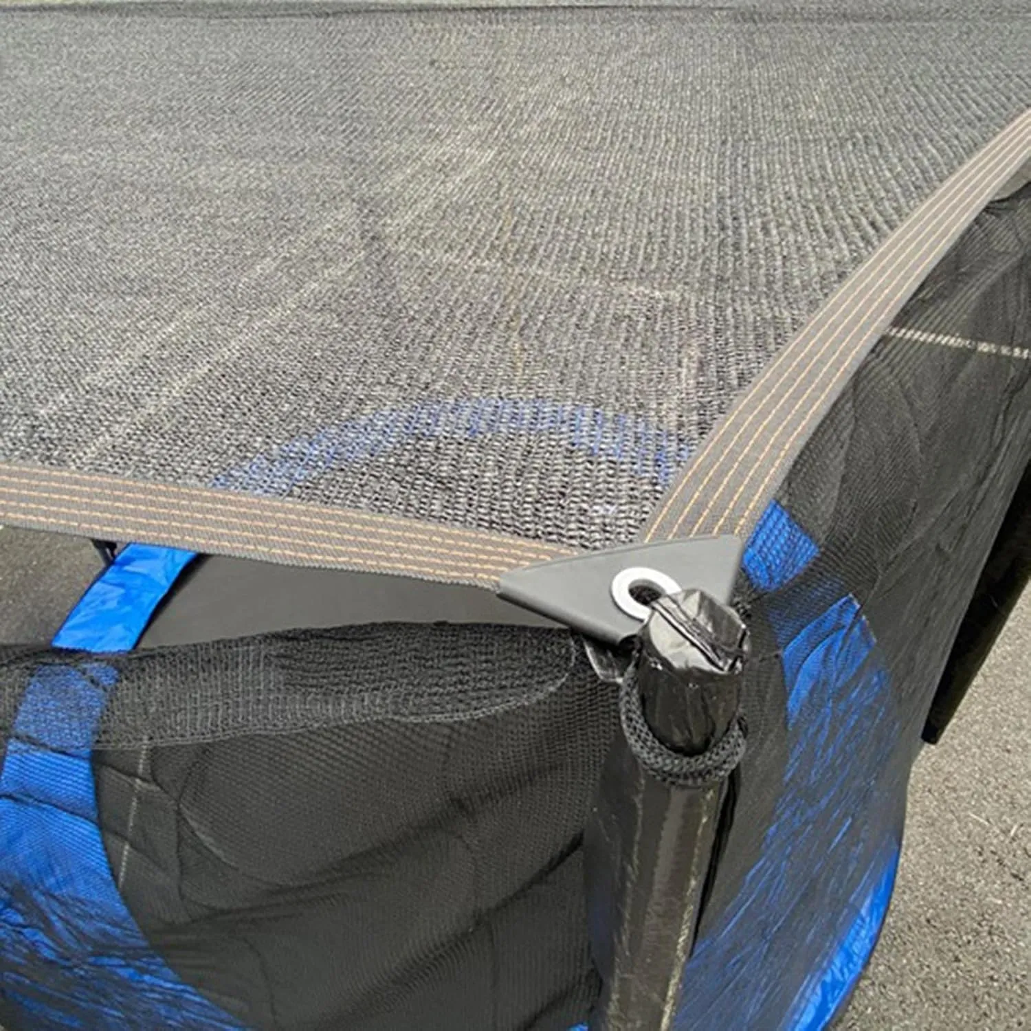 Cover for Trampoline | Awning Trampoline Top Cover Canopy | Waterproof Foldable Tear Resistant Tent for Outdoors Sports Patio Backyard