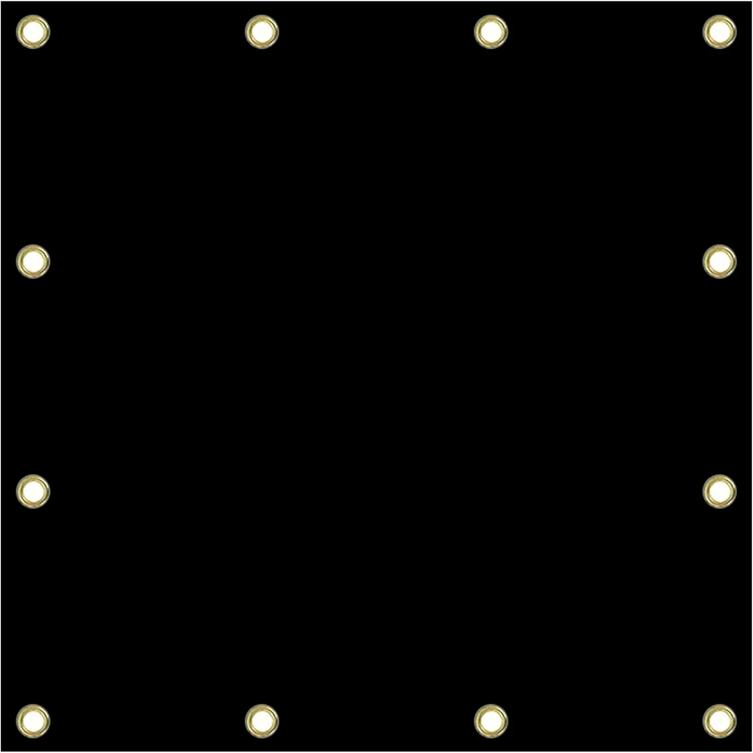 Covers & All Tarp Waterproof 18 Oz PVC Polyester with Grommets, Tear & UV Resistant Heavy Duty Tarp Waterproof for Multipurpose Use – Roofs, Pools, Boats, Dump Trucks, Trailers (5'x7', Black)