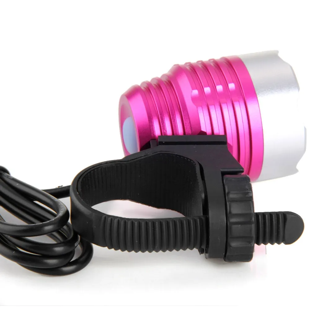 Dark Knight K1A Cree XML-U2 LED Headlight 6 Modes Headlamp Bicycle Light - 1200LM 7000K