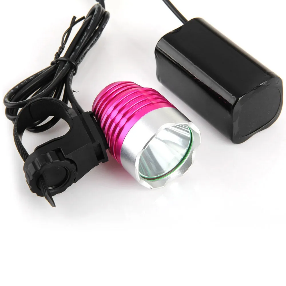 Dark Knight K1A Cree XML-U2 LED Headlight 6 Modes Headlamp Bicycle Light - 1200LM 7000K