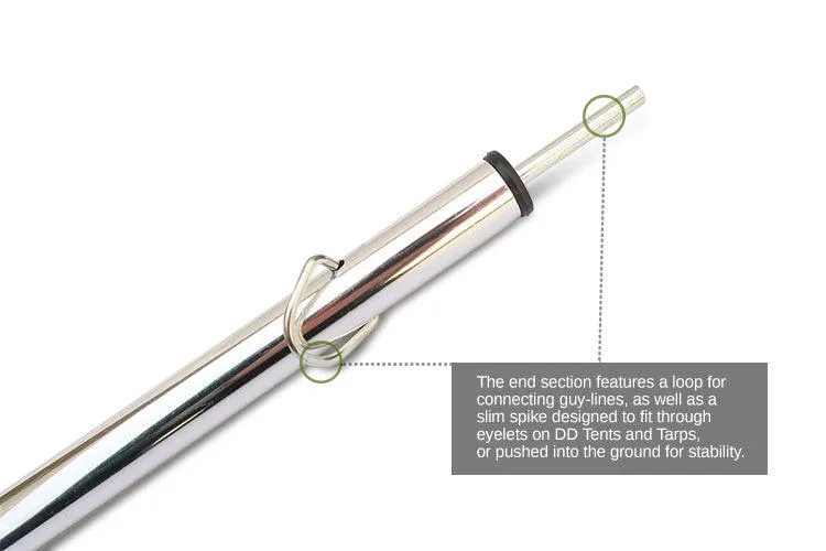 DD Tarp Pole - 1.8m (PAIR)