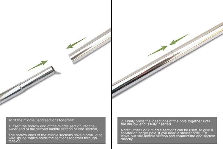 DD Tarp Pole - 1.8m (PAIR)