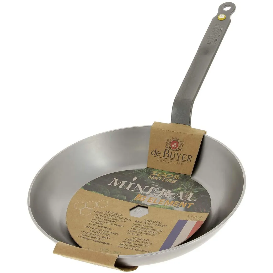 de Buyer Carbon Steel Frypan - Mineral B Element
