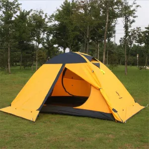 Double Fiber Fire Super Secure checkout Outdoor Light Nylon Silicone Retardant Layer Waterproof Adaptive Tent Ultralight 20D Professional Camping