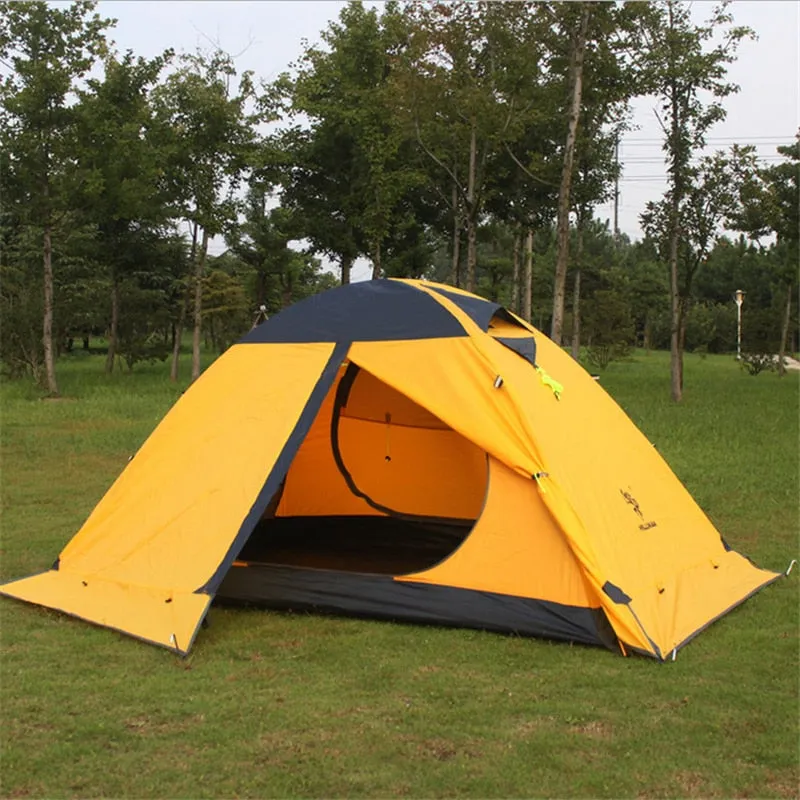 Double Fiber Fire Super Secure checkout Outdoor Light Nylon Silicone Retardant Layer Waterproof Adaptive Tent Ultralight 20D Professional Camping