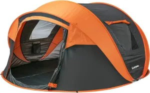 EchoSmile Camping Instant Tent, 2/4/6/8/10 Person Pop Up Tent, Water Resistant Dome Tent, Easy Setup for Camping Hiking and Outdoor, Portable Tent with Carry Bag, for 3 Seasons…