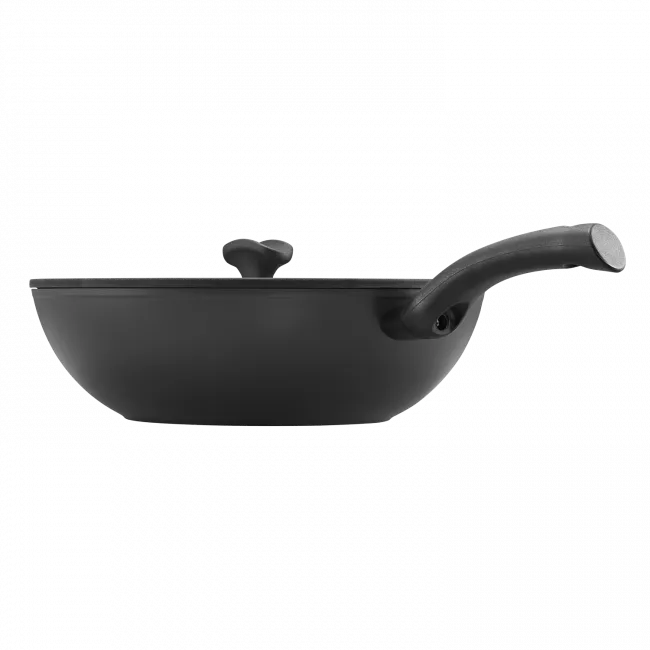 Essteele Per Salute Covered Aluminium Stirfry Induction Suitable – 32Cm