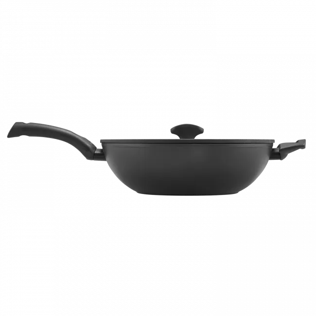 Essteele Per Salute Covered Aluminium Stirfry Induction Suitable – 32Cm