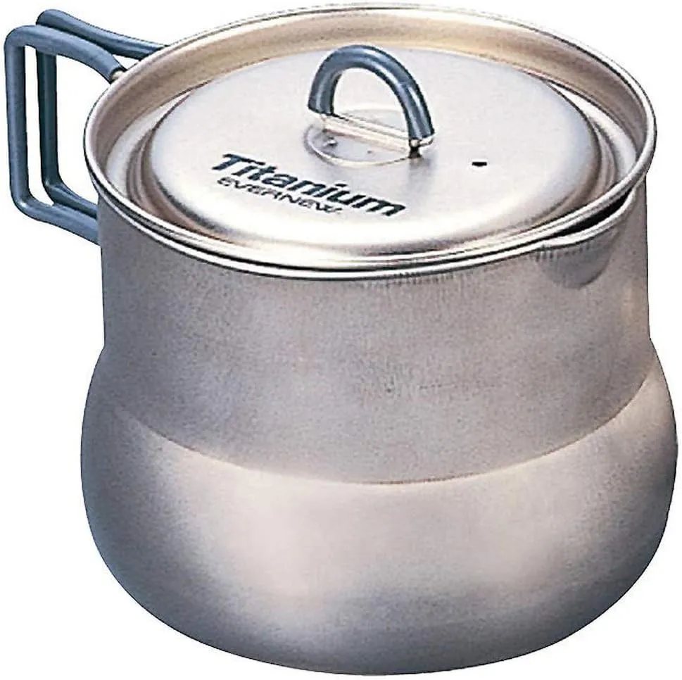Evernew Titanium Pot, 800ml , Black