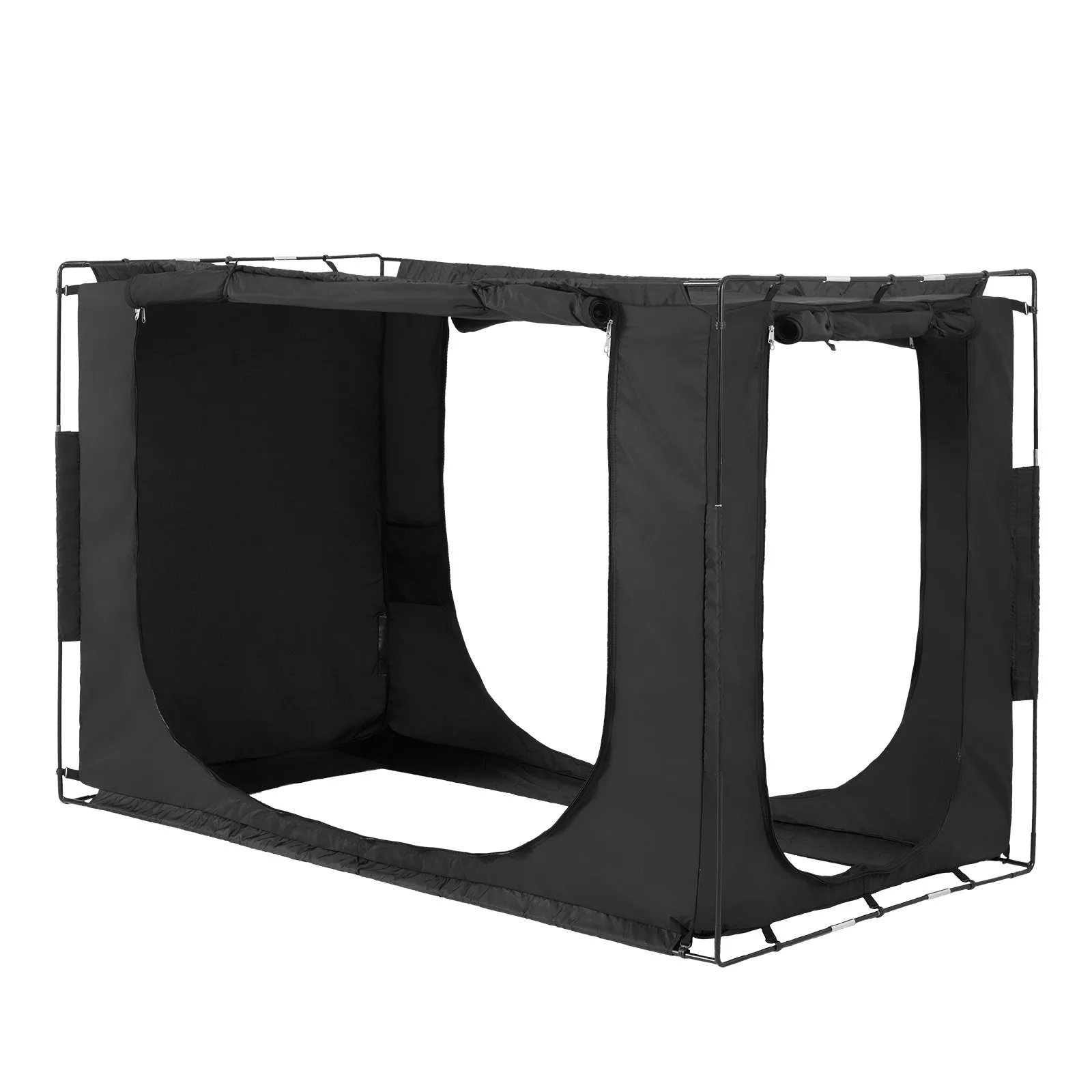 (FINAL PRICES ARE LOWER ON OUR SITE!) VEVOR 3 Doors Bed Tent Breathable Tent 70% Blackout with 0.37 in Fiber Poles