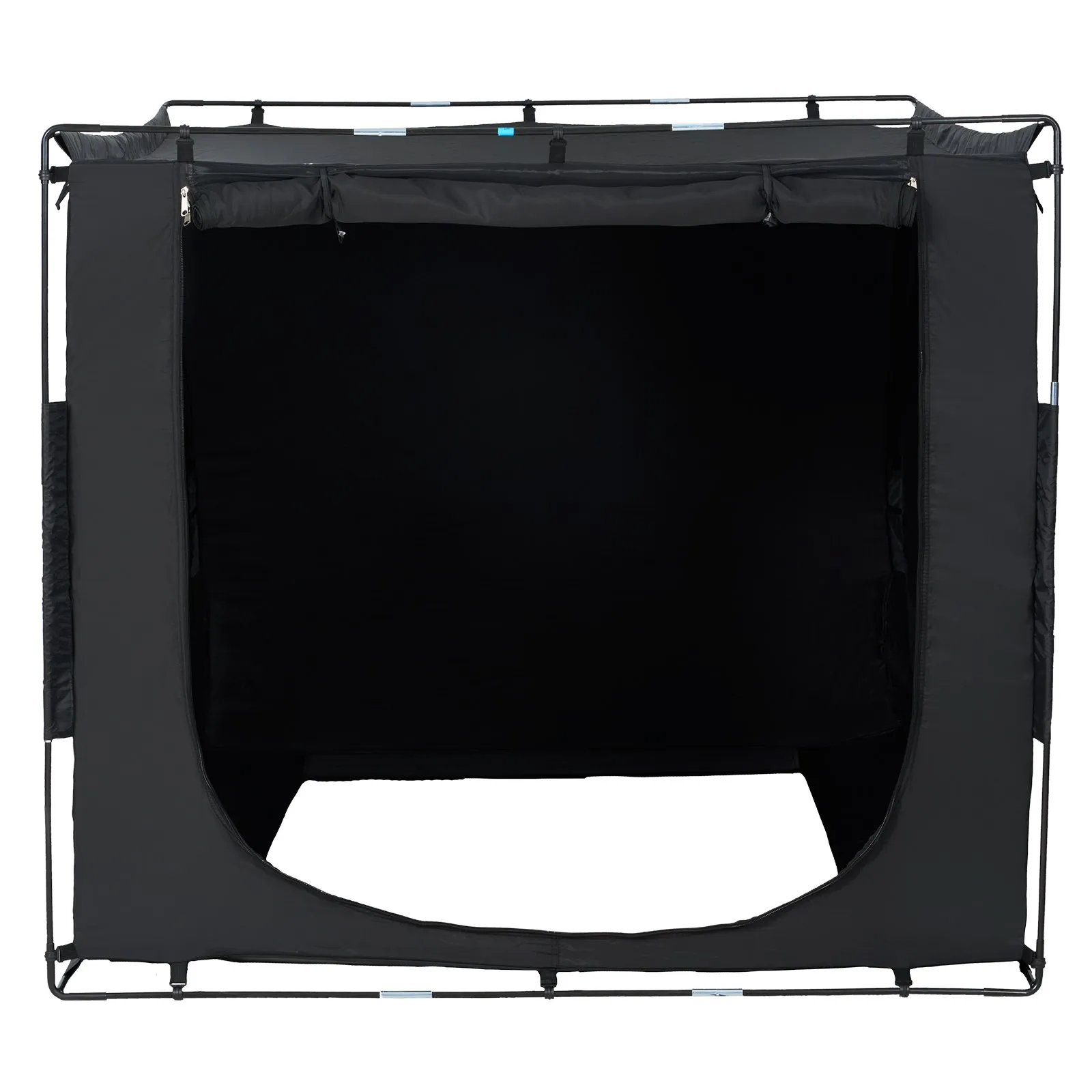 (FINAL PRICES ARE LOWER ON OUR SITE!) VEVOR 3 Doors Bed Tent Breathable Tent 70% Blackout with 0.43 in Fiber Poles