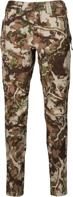 First Lite Women's 308 Lined Pant - Fleece-Lined Stretch Camo Hunting Pants with Hip Vents
