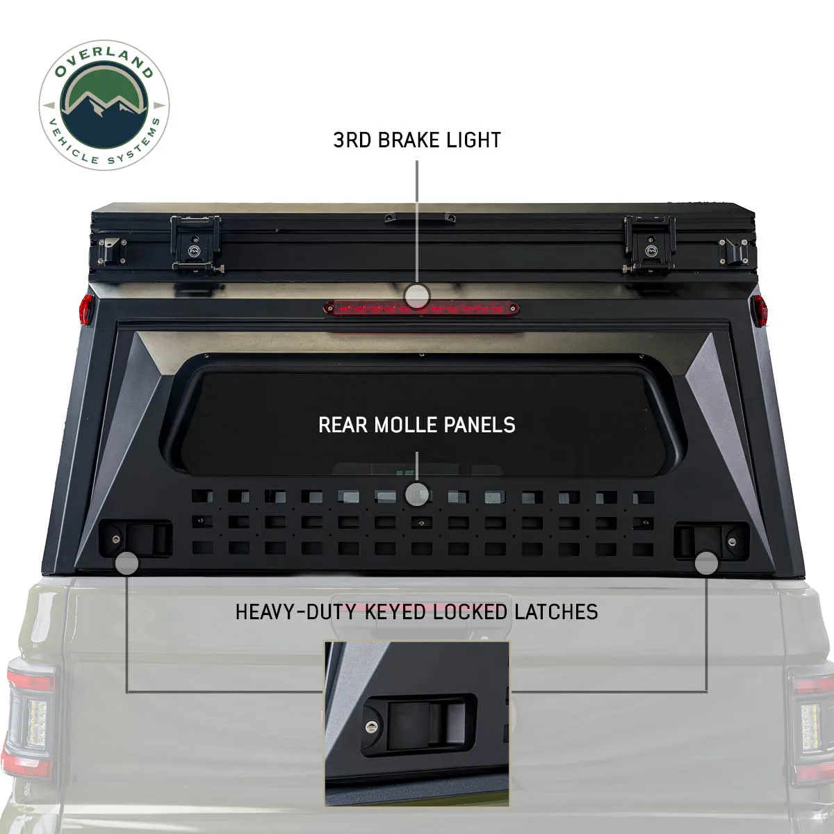 Ford Effortless Rear F150 Side Seamless delivery Rear 2009-2024 Downs, Windows W/Tent, & Molle - Panel, Front MagPak - Camper Lights, Tie