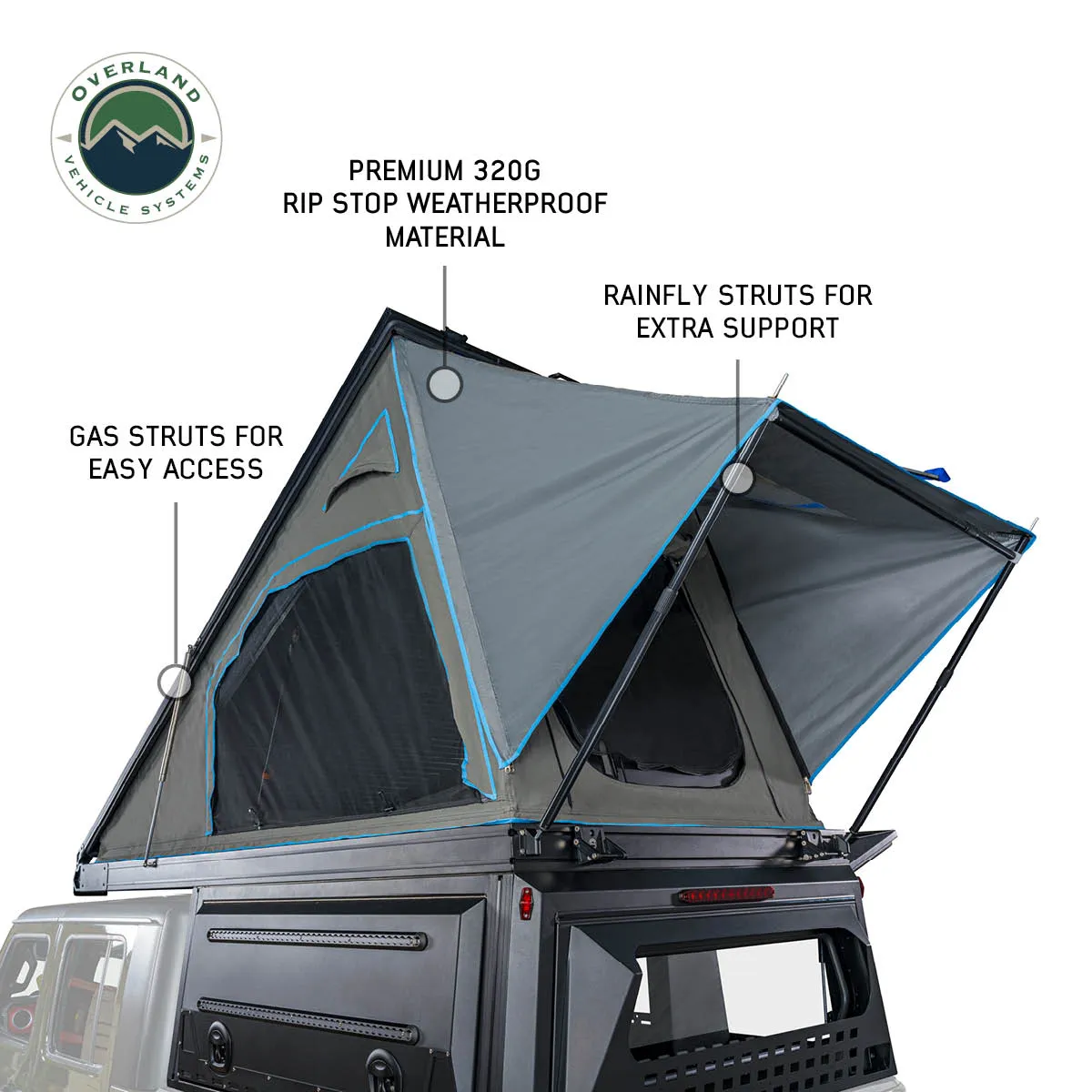 Ford Effortless Rear F150 Side Seamless delivery Rear 2009-2024 Downs, Windows W/Tent, & Molle - Panel, Front MagPak - Camper Lights, Tie