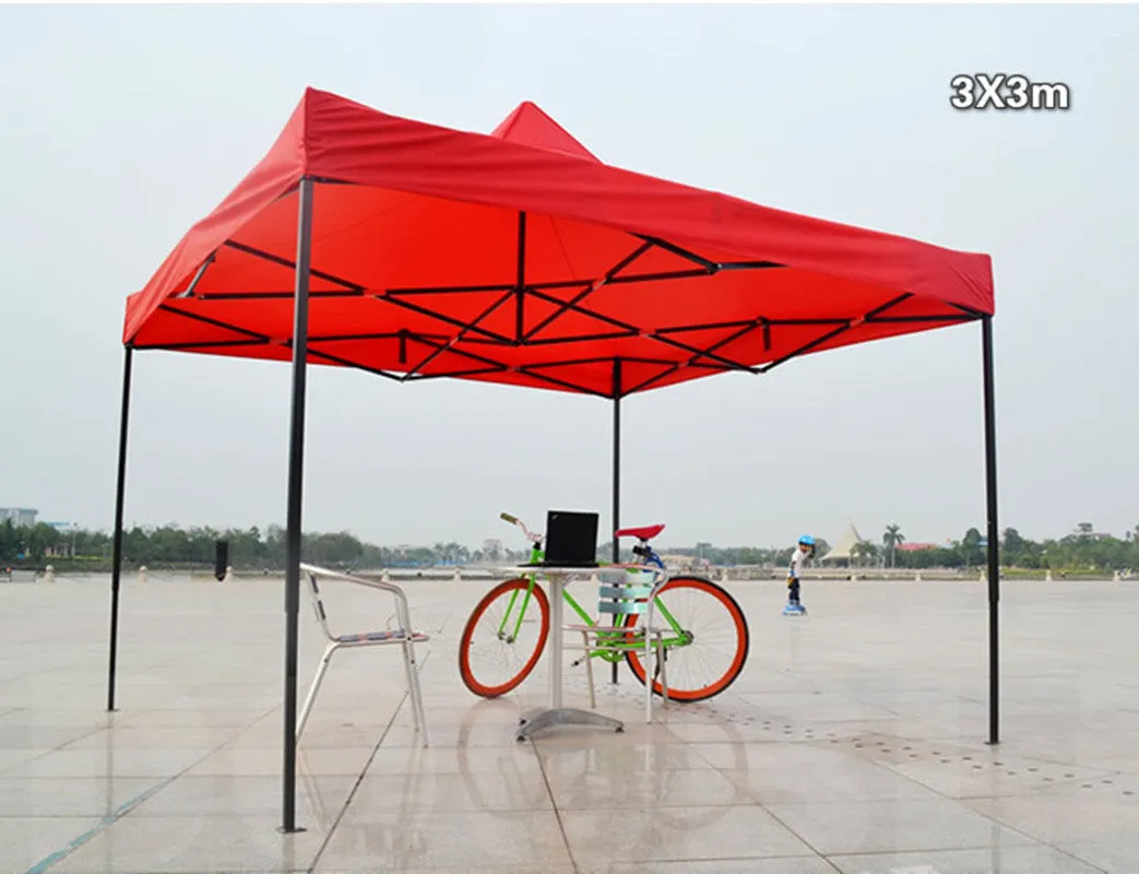 Four legged folding tent