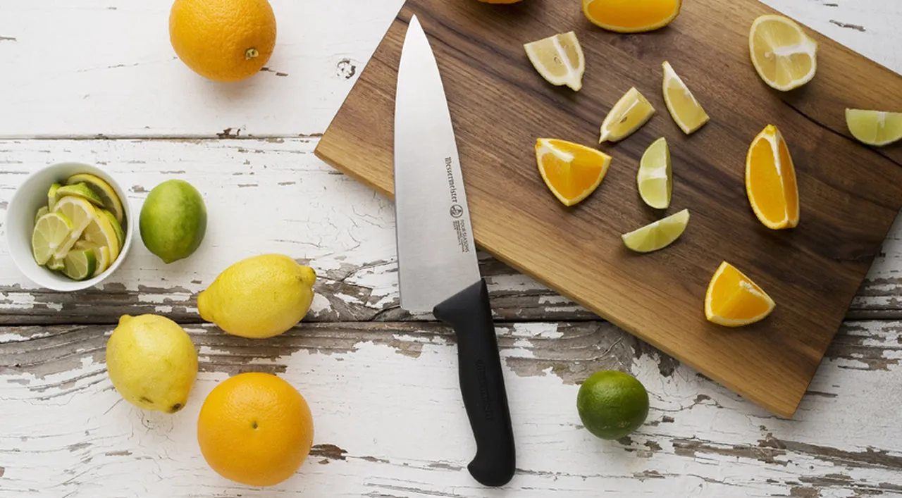 Four Seasons Wide Blade Chef's Knife 9 Inch by Messermeister