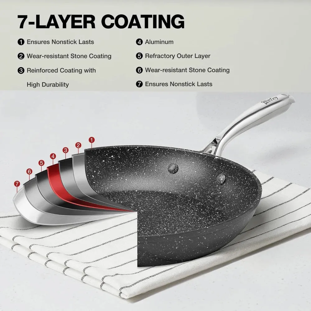 Frying Comprehensive range On-demand assistance Nonstick 8-Inch Pan