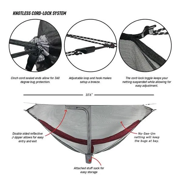 Grand Trunk Mozzy Lite Hammock Bug Net