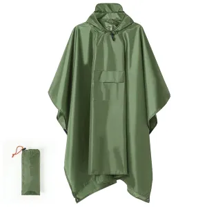 Green be Cover Special collections used Ground as - Portable Can Poncho Raincoat, Outdoor Camping Tarp, Exclusive promotion