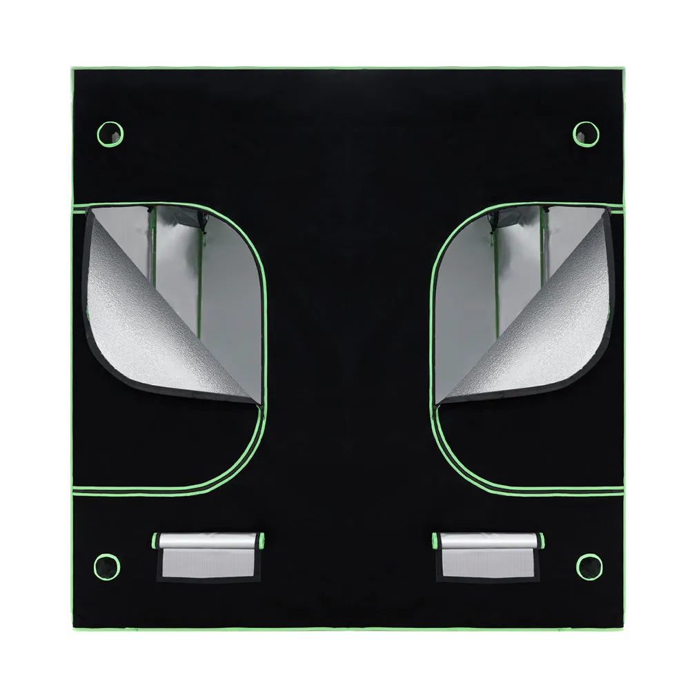 Green Fingers Grow Tent 200x200x200CM Hydroponics Kit Indoor Plant Room System