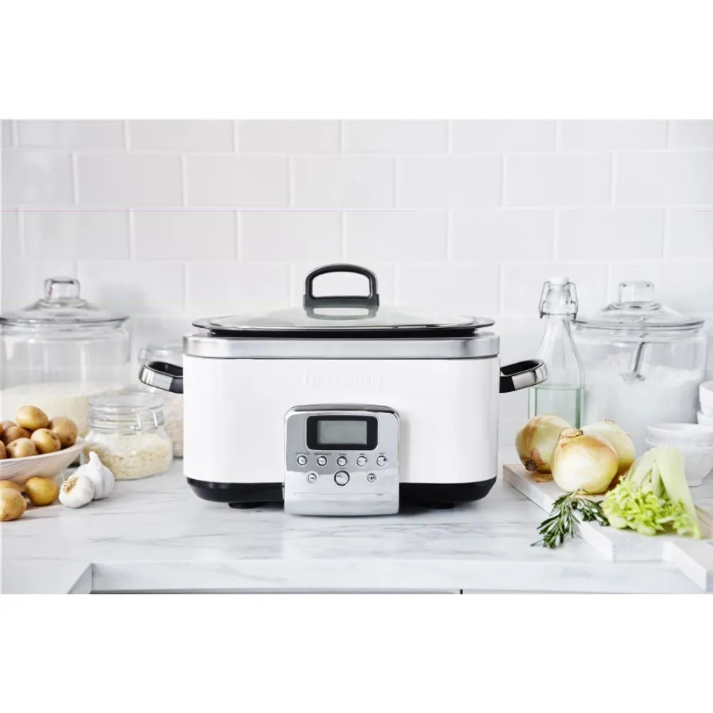 GreenPan Slow Cooker 6L (Cloud Cream)
