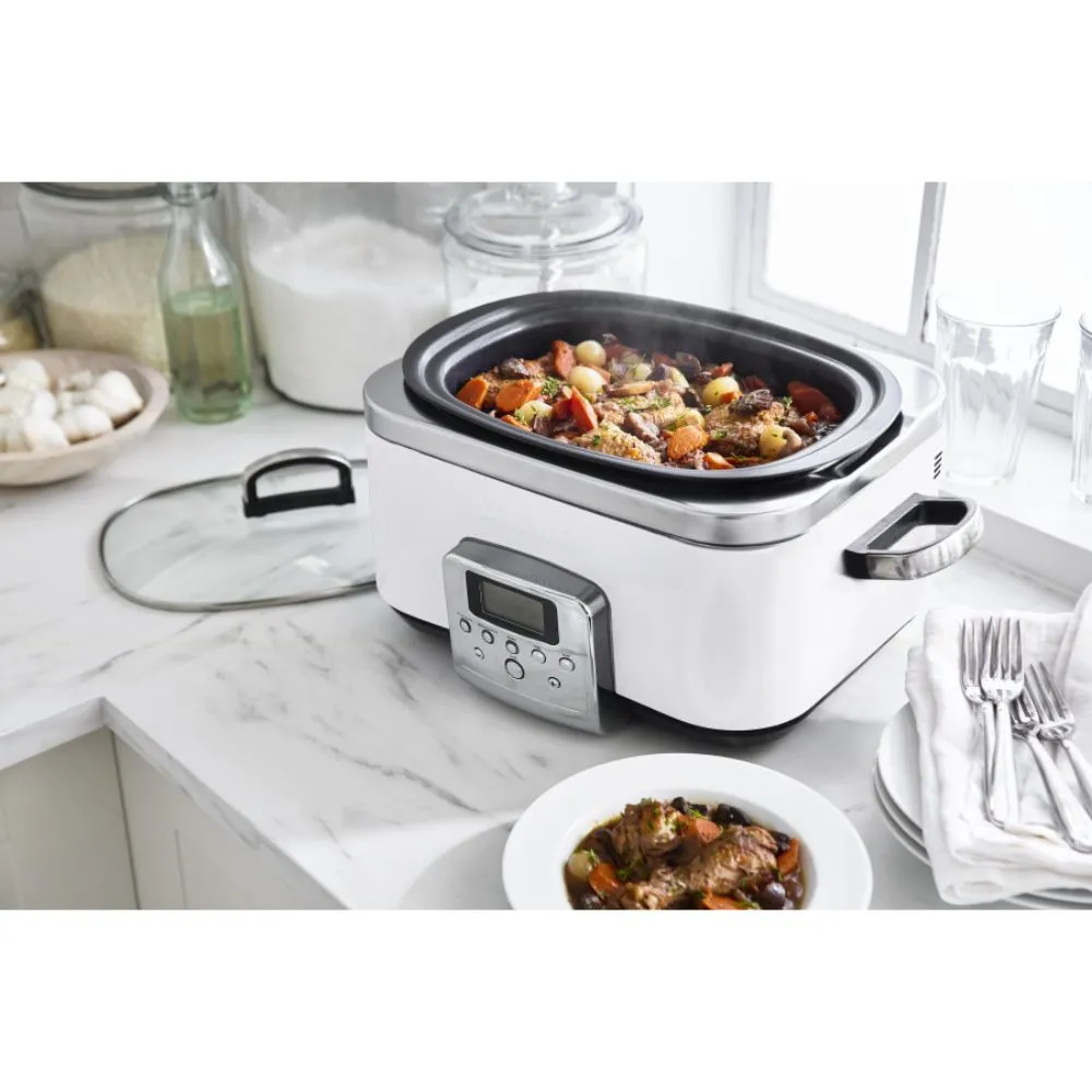 GreenPan Slow Cooker 6L (Cloud Cream)