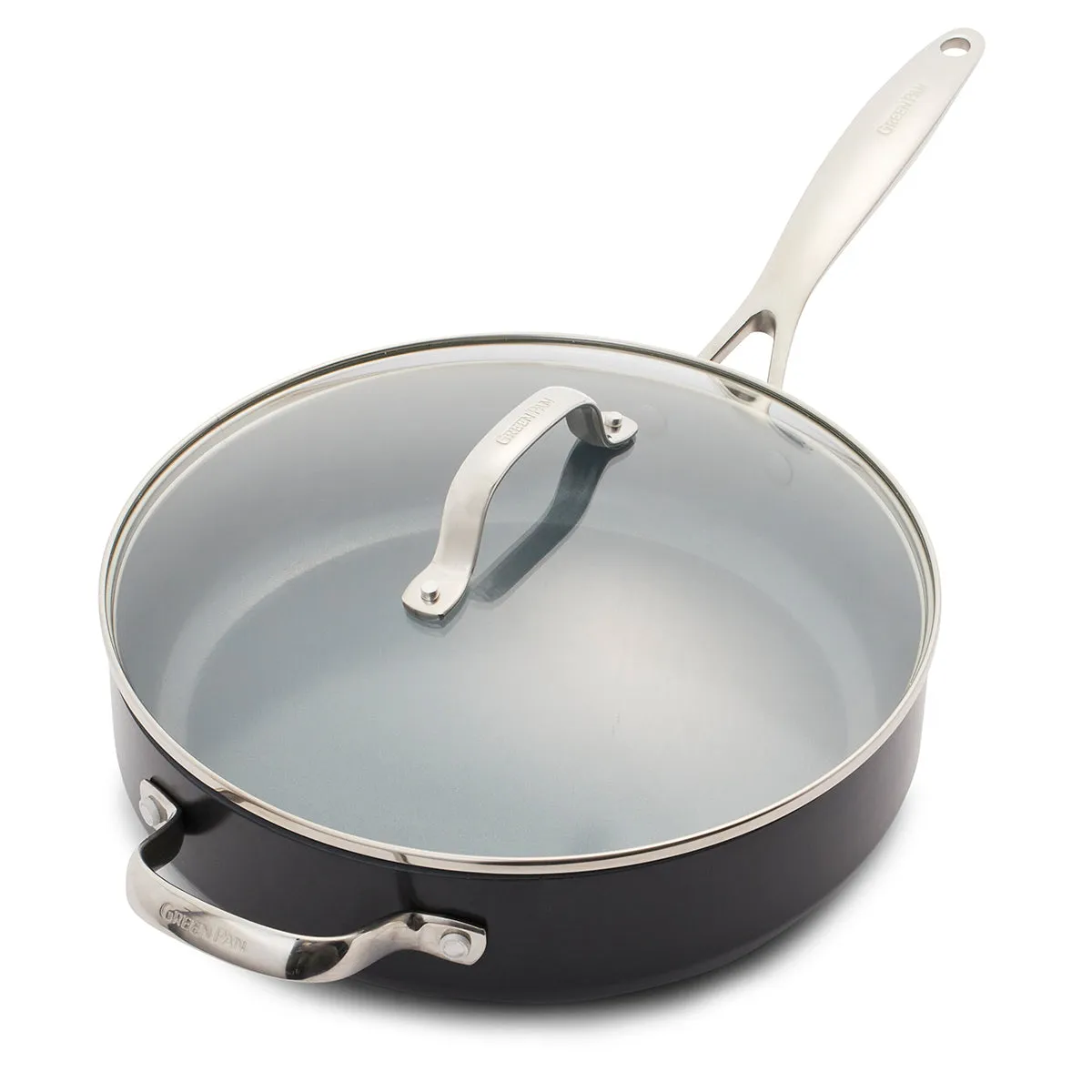 Greenpan - Valencia Pro Nonstick Saute Pan, 4.5 Quart