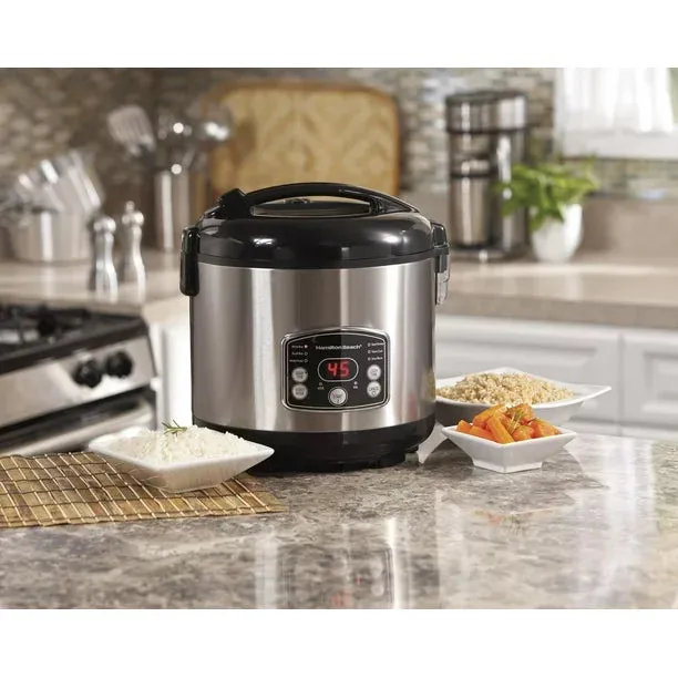 HAMILTON BEACH 20 Cup Digital Rice Cooker - 37541C
