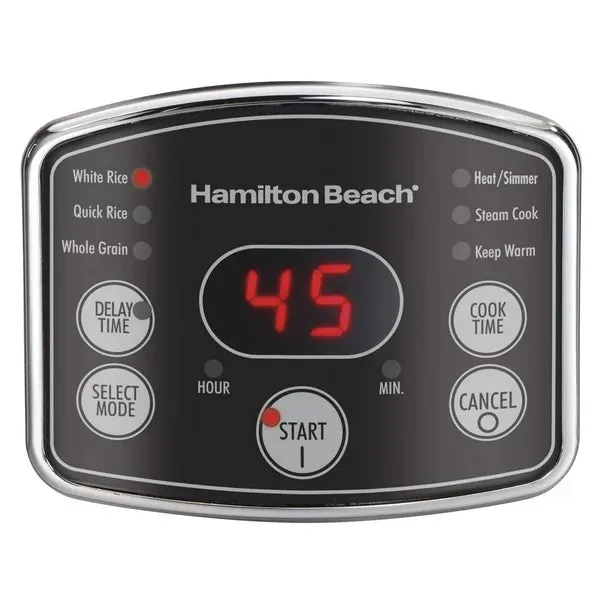 HAMILTON BEACH 20 Cup Digital Rice Cooker - 37541C