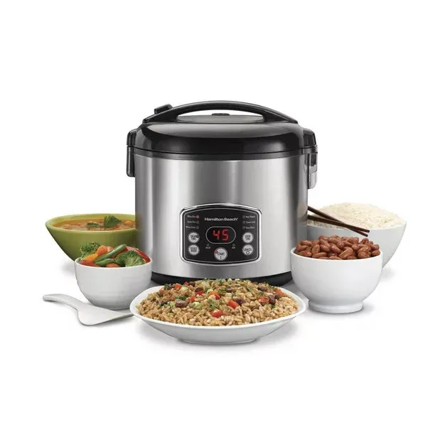 HAMILTON BEACH 20 Cup Digital Rice Cooker - 37541C