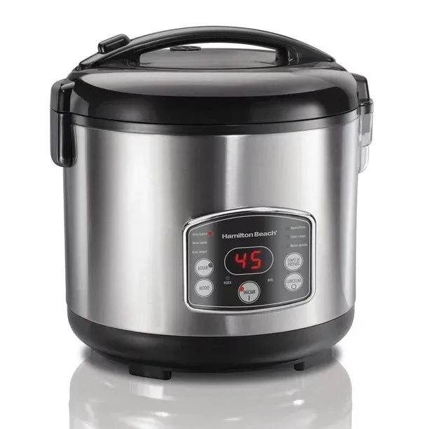 HAMILTON BEACH 20 Cup Digital Rice Cooker - 37541C