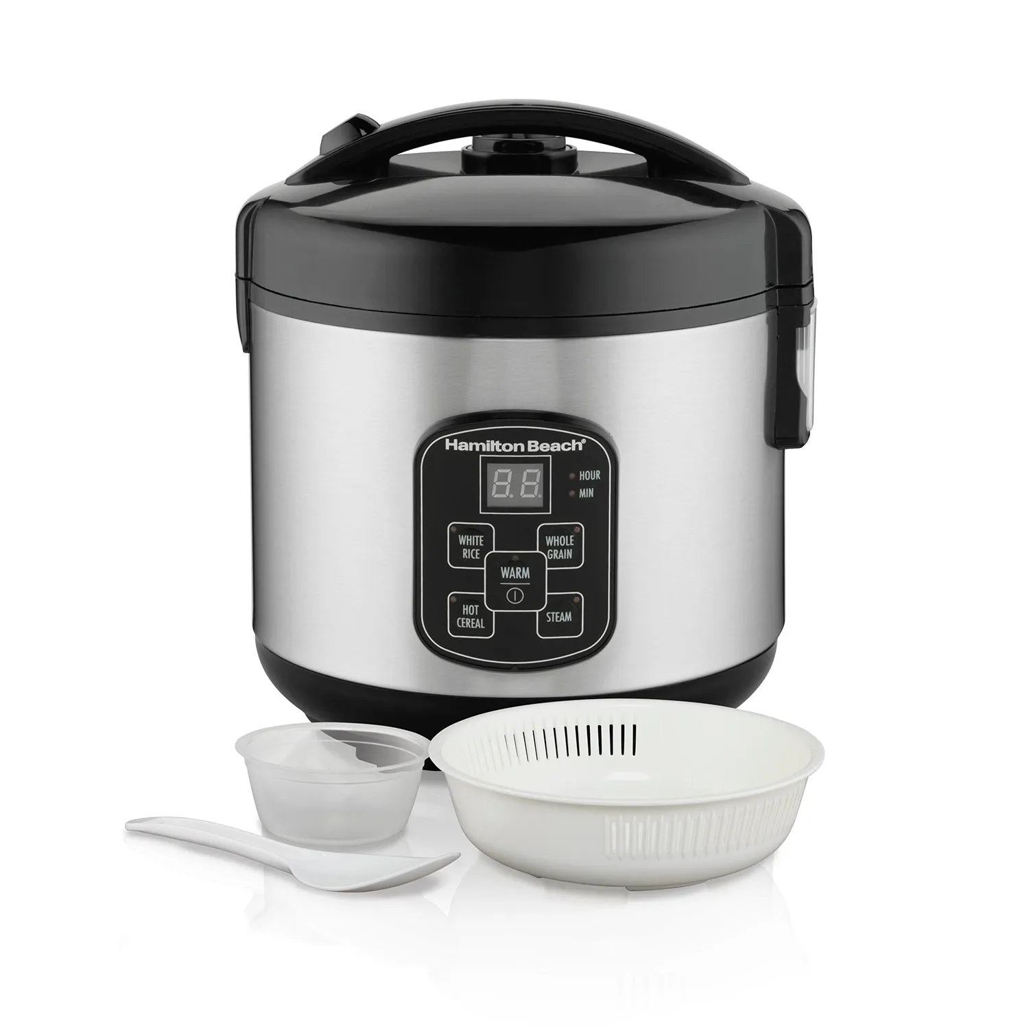 HAMILTON BEACH 8-Cup Digital Rice Cooker - 37518