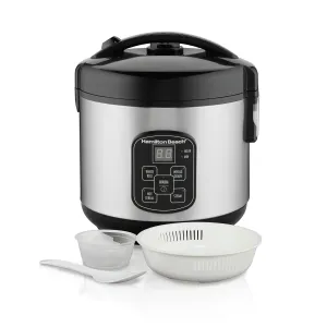 HAMILTON BEACH 8-Cup Digital Rice Cooker - 37518