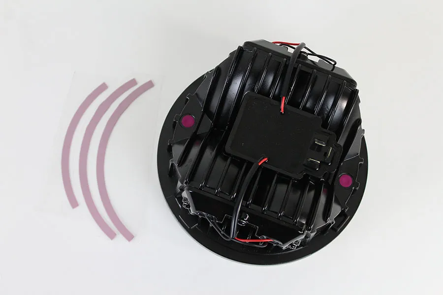 HARLEY 7 inch LED Headlamp Unit fits 0-  Custom, Application