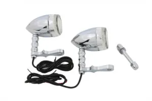 HARLEY Bullet Turn Signal Set with Headlamp Mount fits 0-  Custom, application