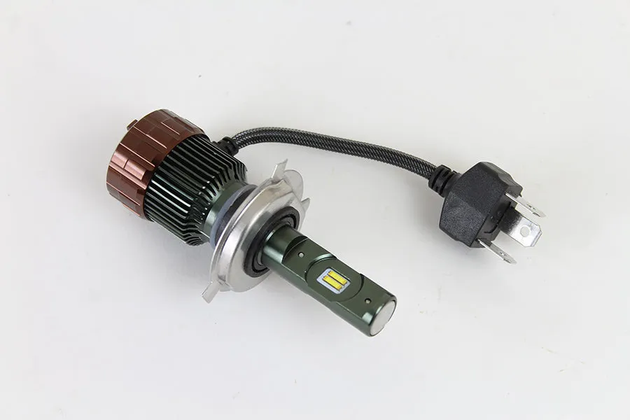 HARLEY LED Replacement Bulb White fits 1992-UP FXST,   1992-UP FLST,   1992-UP FLT,   1992-UP XL,   0-  Replacement, application for H4 bulbs