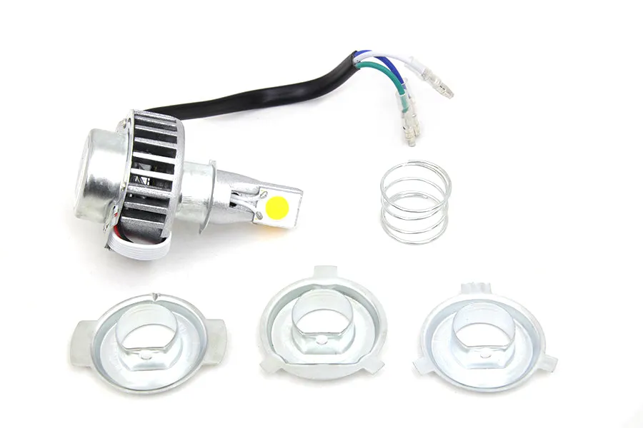 HARLEY Yellow LED H4 Replacement Bulb Kit fits 0-  Custom, Application