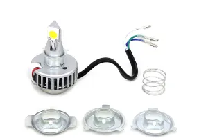 HARLEY Yellow LED H4 Replacement Bulb Kit fits 0-  Custom, Application