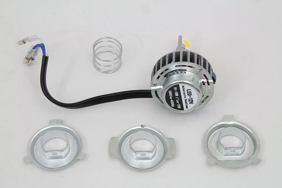HARLEY Yellow LED H4 Replacement Bulb Kit fits 0-  Custom, Application