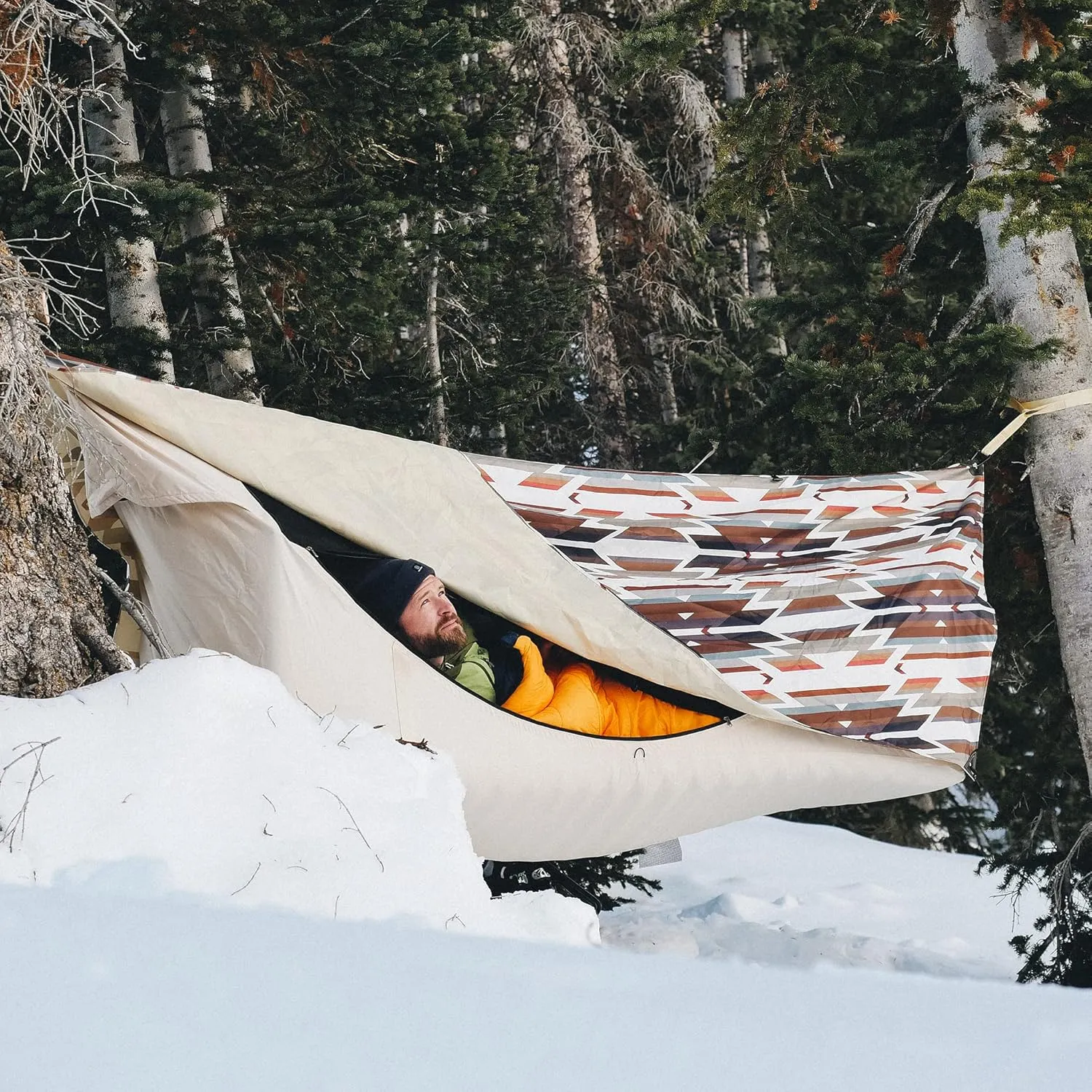 Haven Tents Lay Flat Hammock Tent - Waterproof Tent & Camping Hammock with Mosquito Net - Includes Insulated Pad and Rainfly - Haven Tent, Haven XL, Haven Safari