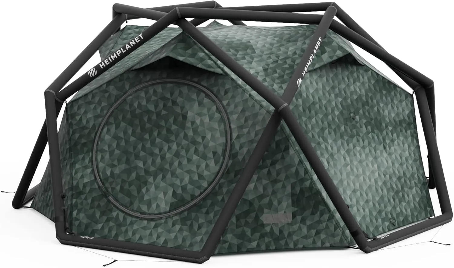 HEIMPLANET Original | The CAVE XL V2, 3 Person Inflatable Tent | Outer Tent and Floor - 5000mm | No Poles Required | Supports 1% for The Planet