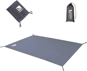 HIKEMAN Waterproof Camping Tarp Portable Tent Footprint with Drawstring Bag Ground Cloth for Outdoor Hiking Picnic (XXL-95”x83”)