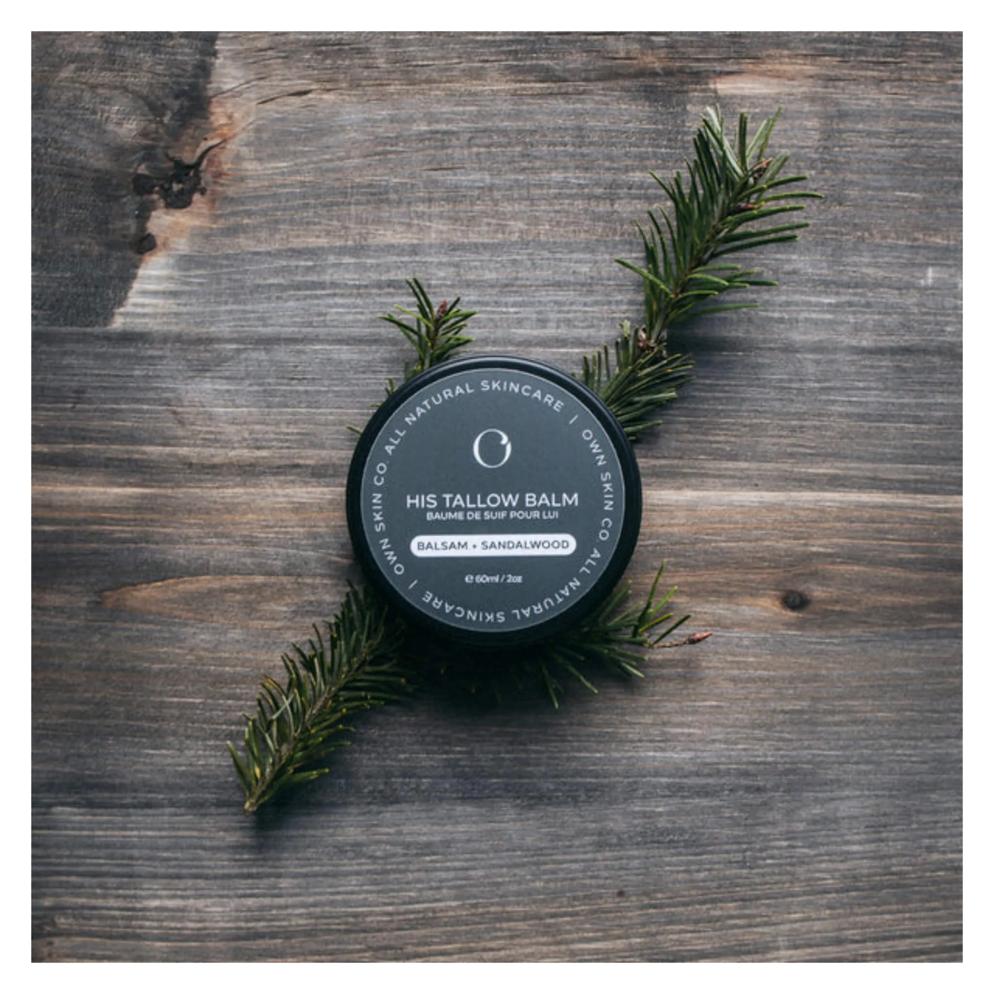 HIS Tallow Balm - Balsam   Sandalwood
